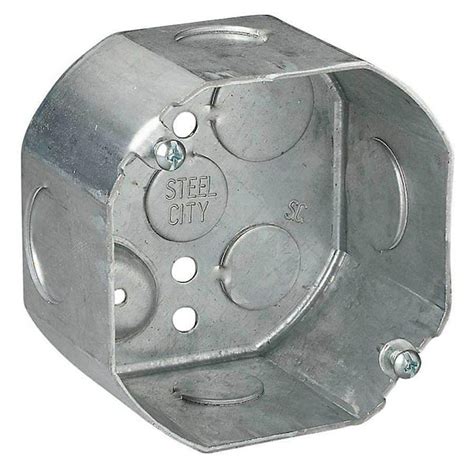 metal octagon deep boxes|surface mount octagon box.